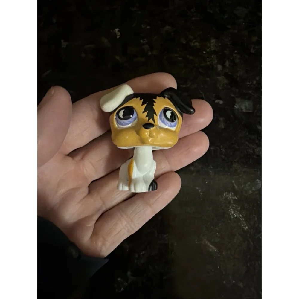 JACK RUSSEL DOG #803 - Authentic Littlest Pet Shop - Hasbro LPS